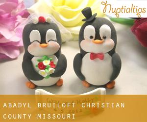Abadyl bruiloft (Christian County, Missouri)