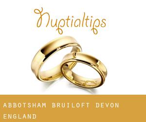 Abbotsham bruiloft (Devon, England)