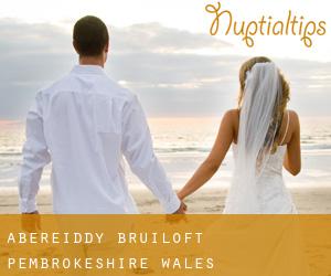 Abereiddy bruiloft (Pembrokeshire, Wales)