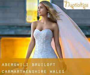 Abergwili bruiloft (Carmarthenshire, Wales)