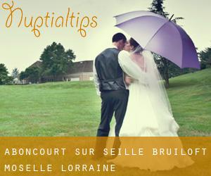 Aboncourt-sur-Seille bruiloft (Moselle, Lorraine)