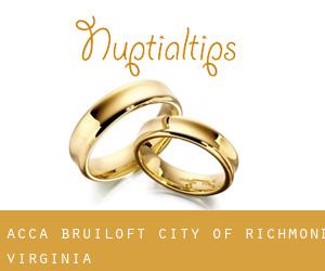 Acca bruiloft (City of Richmond, Virginia)