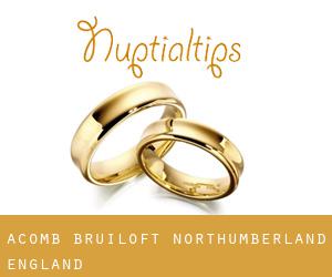 Acomb bruiloft (Northumberland, England)