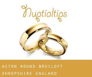 Acton Round bruiloft (Shropshire, England)