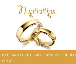 Ada bruiloft (Montgomery County, Texas)