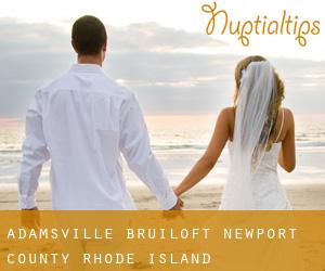 Adamsville bruiloft (Newport County, Rhode Island)