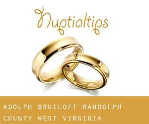 Adolph bruiloft (Randolph County, West Virginia)