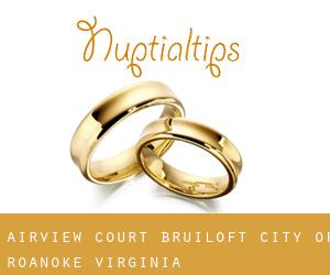 Airview Court bruiloft (City of Roanoke, Virginia)