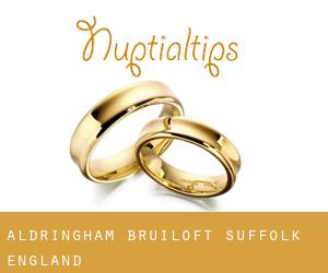 Aldringham bruiloft (Suffolk, England)