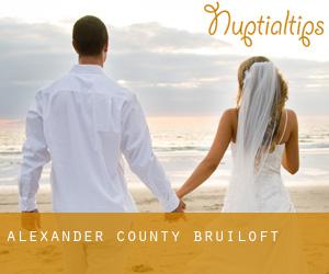 Alexander County bruiloft