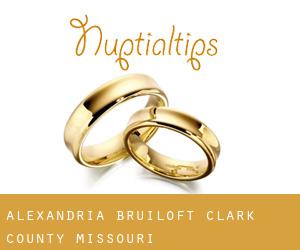 Alexandria bruiloft (Clark County, Missouri)