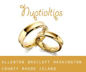 Allenton bruiloft (Washington County, Rhode Island)