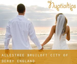 Allestree bruiloft (City of Derby, England)