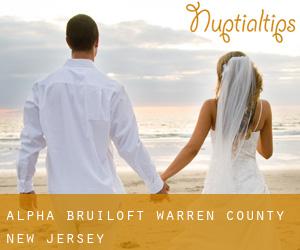 Alpha bruiloft (Warren County, New Jersey)