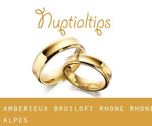 Ambérieux bruiloft (Rhône, Rhône-Alpes)