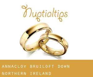 Annacloy bruiloft (Down, Northern Ireland)
