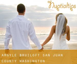 Argyle bruiloft (San Juan County, Washington)