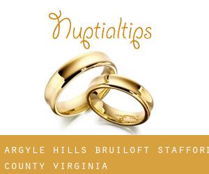 Argyle Hills bruiloft (Stafford County, Virginia)
