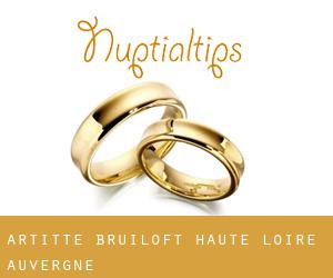 Artitte bruiloft (Haute-Loire, Auvergne)
