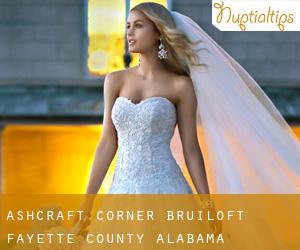 Ashcraft Corner bruiloft (Fayette County, Alabama)