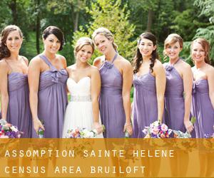 Assomption-Sainte-Hélène (census area) bruiloft