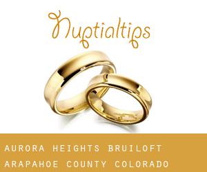 Aurora Heights bruiloft (Arapahoe County, Colorado)