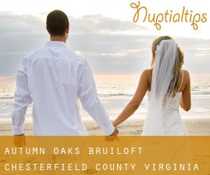Autumn Oaks bruiloft (Chesterfield County, Virginia)
