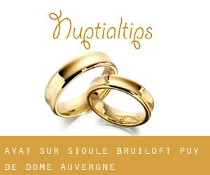 Ayat-sur-Sioule bruiloft (Puy-de-Dôme, Auvergne)