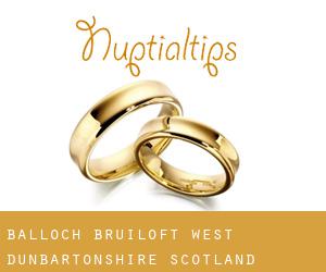 Balloch bruiloft (West Dunbartonshire, Scotland)