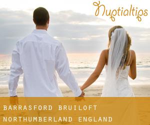 Barrasford bruiloft (Northumberland, England)