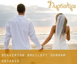 Beaverton bruiloft (Durham, Ontario)