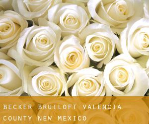 Becker bruiloft (Valencia County, New Mexico)