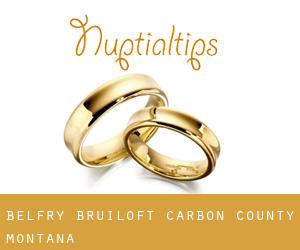 Belfry bruiloft (Carbon County, Montana)