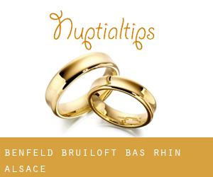 Benfeld bruiloft (Bas-Rhin, Alsace)