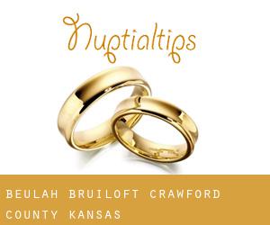 Beulah bruiloft (Crawford County, Kansas)