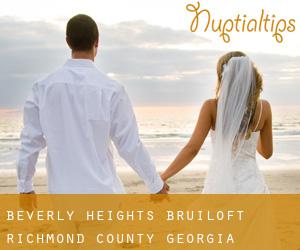 Beverly Heights bruiloft (Richmond County, Georgia)