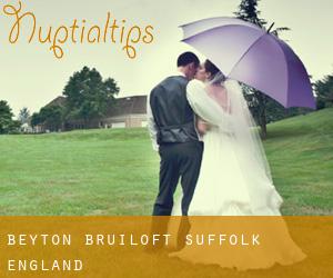 Beyton bruiloft (Suffolk, England)