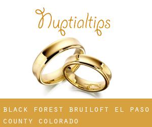 Black Forest bruiloft (El Paso County, Colorado)