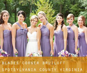 Blades Corner bruiloft (Spotsylvania County, Virginia)