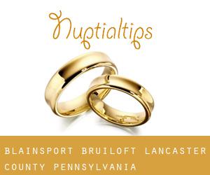 Blainsport bruiloft (Lancaster County, Pennsylvania)