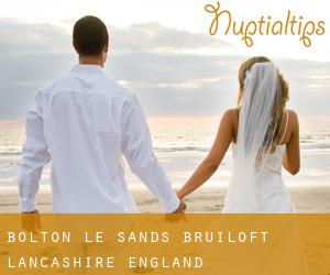 Bolton le Sands bruiloft (Lancashire, England)