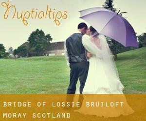 Bridge of Lossie bruiloft (Moray, Scotland)
