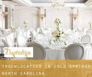 Trouwlocaties in Cold Springs (North Carolina)