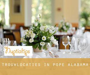Trouwlocaties in Pope (Alabama)