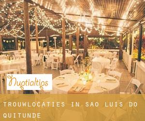 Trouwlocaties in São Luís do Quitunde