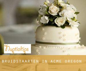 Bruidstaarten in Acme (Oregon)