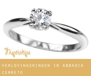 Verlovingsringen in Abbadia Cerreto