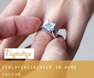 Verlovingsringen in Acme (Oregon)