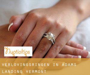 Verlovingsringen in Adams Landing (Vermont)