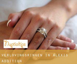 Verlovingsringen in Alexis Addition